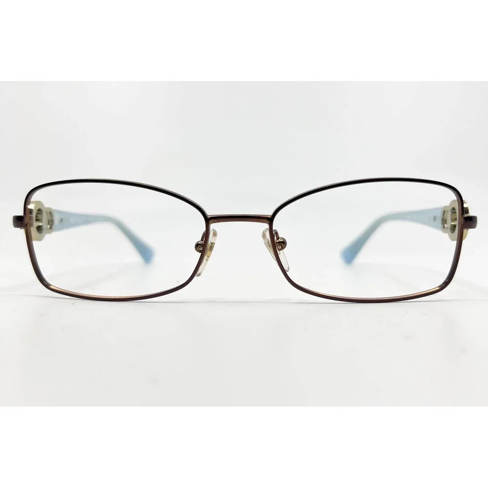 Vogue VO 5365S Eyeglasses Brown Metal Rectangular Women's 52-17-135